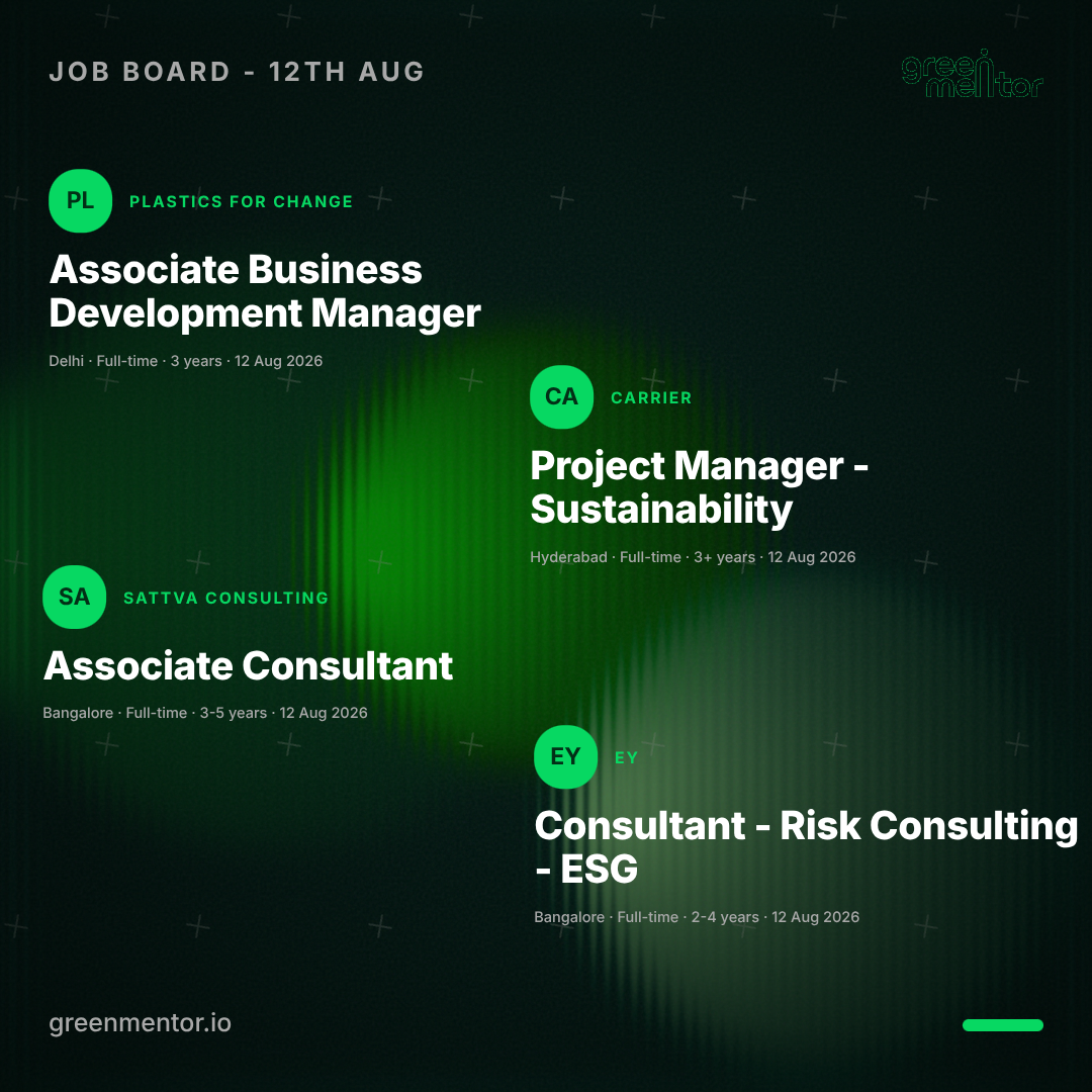 Associate Business Development Manager — Plastics for change