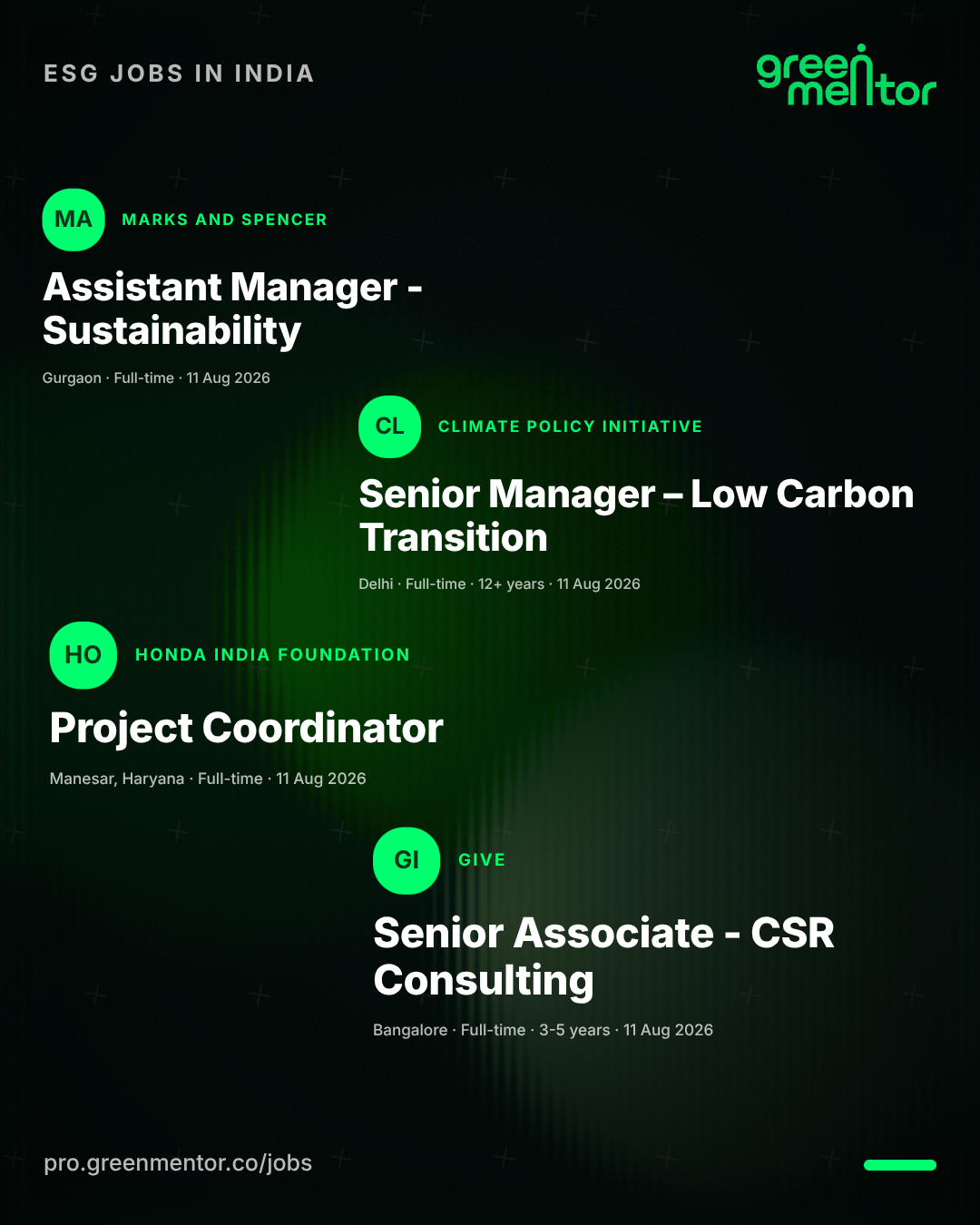 Assistant Manager - Sustainability — Marks and Spencer